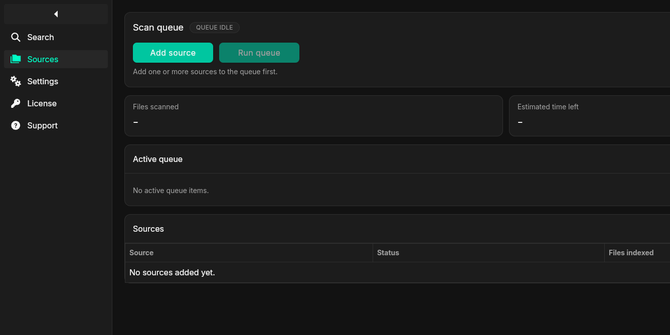 Add source folders