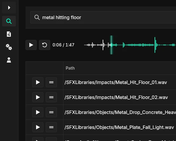 SFX Stacks screenshot